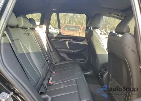 2021 BMW X3 Sdrive30I z USA, uszkodzony, nr VIN 5UXTY3C01M9E41433